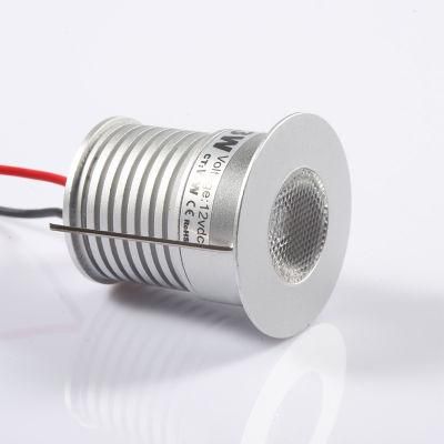 2W D25mm Mini LED Spot Light 180lm Ceiling Lamp CE RoHS