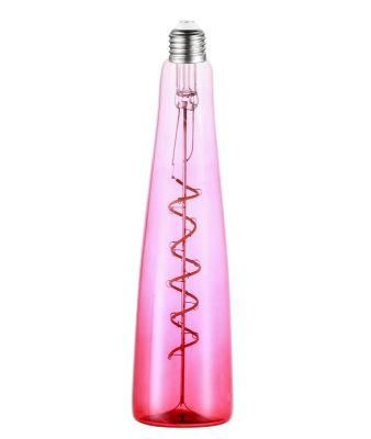 LED Bulb Lamp COB 4W Glass Filament Decoration Qjp50