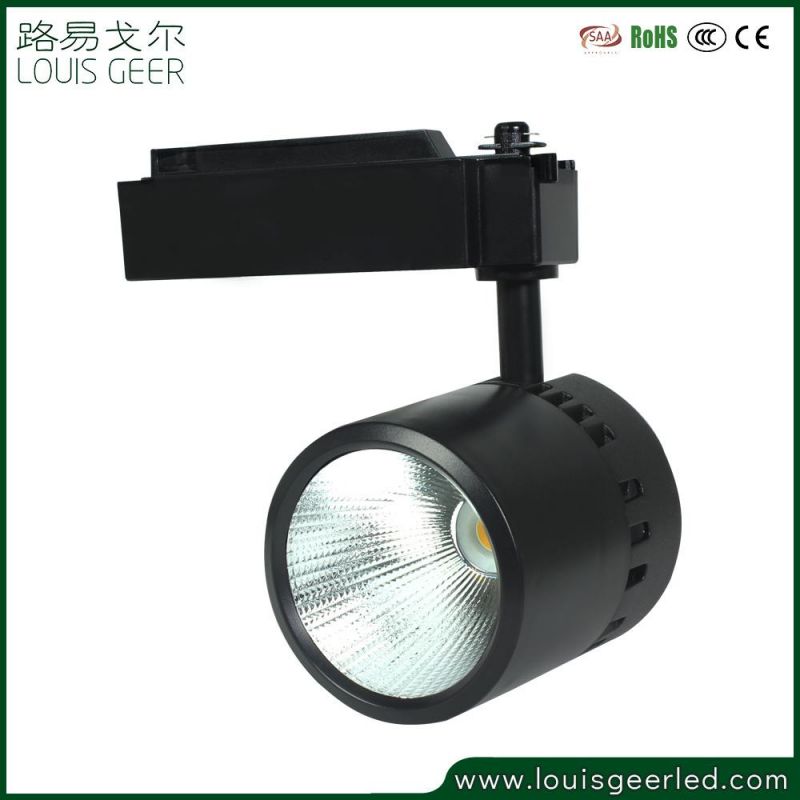 New Design Energy Saving High Power Track Light COB 30W 34W LED Track Light for Retail Store Lighting