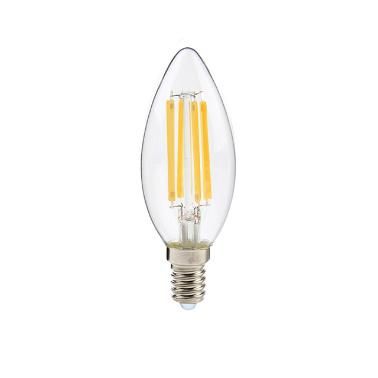 Decorative Vintage St64 Filament Bulb 220-240V 8W 800lm E27 Amber Glass Light Bulb