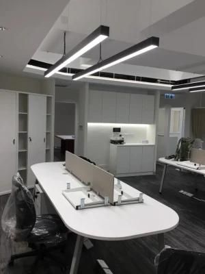 1.2m Dali System Dimmable Pendant LED Linear Lighting for Office
