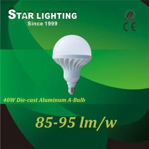 High Quality 40W Aluminium E27 LED Light Bulb