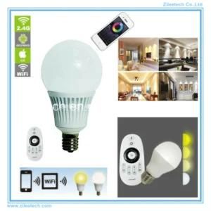 E14 Gobal LED Light Bulb Lamp Dimmable WiFi Remote Control