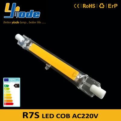 Glass R7s LED Double Ended Dimmable 118mm Lamp Replacement Bulb