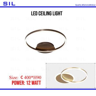 High Quality IP44 12W Modern Home Ceiling Light Fixture Surface Mount Dimmable LED Ceiling Light