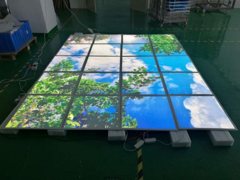 Artificial Skylight LED Panel Light Customized Picture Design