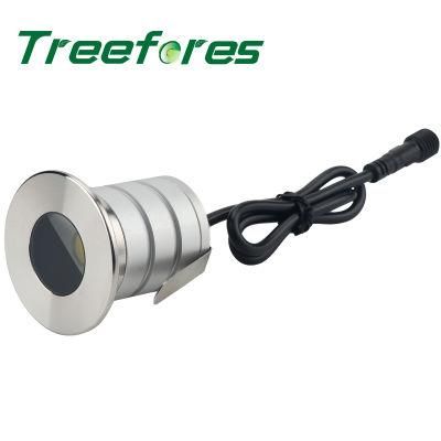 3W CREE 12V-24V Spotlight Light Lights Lamp Dimmable DIY Mini Outdoor Bathroom Bedroom Floor Garden Street Recessed