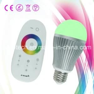 Plastic Lighting 9W E26 E27 B22 Lamp Base Available RGBW Light Bulb