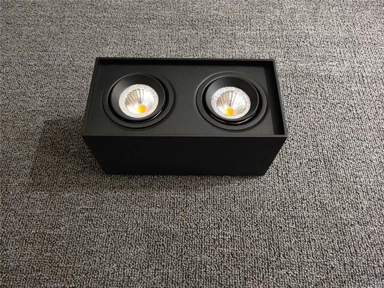 Wholesale Pure Aluminium Adjustable MR16 Lamp Surface Mounted Kitchen Ceiling Lights LED Downlight for House Building
