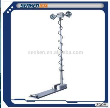 3.5m Flood Light Auto Telescopic Mast Lighting System Night Scan and High Mast Lights