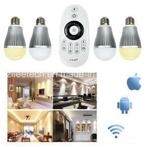 9W 2.4G WiFi Remote Control E27 E26 B22 Optional Ww/Cw LED Lights