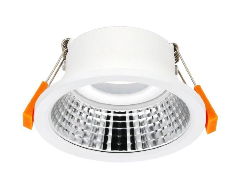Aluminum Lamp Body Material Luminaire Fitting Recessed MR16 Housing Fixture COB Downlight Frame