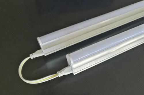 Bright Rigid Strip Light LED T5 Linear Tube 0.7m 9W 100lm/W 6000-6500K Cool White