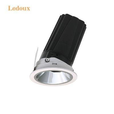 15W Bathroom LED Down Lights Adjustable Downlight IP20 with Aluminum Housing