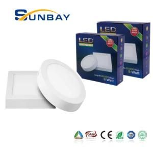 Hot Selling Square Surface Mounted LED Panel Light LED Ceiling Light 6W/12W/18W/24W OEM Service