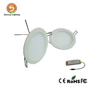 Super Slim Round Shape 2 Inch 3W LED Ceiling Panel