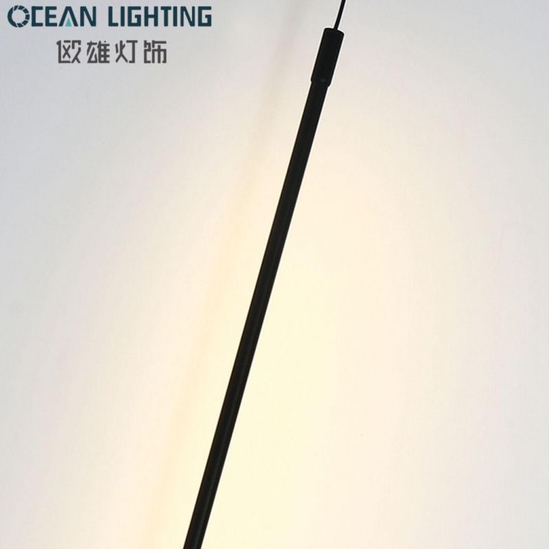 Modern Office Linear Interior Decoration Line Drop-Light LED Pendant Light