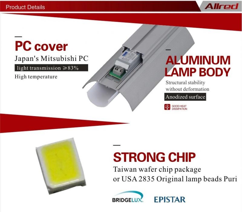 High Quality Allred Brand Sample Available Linkable LED Light