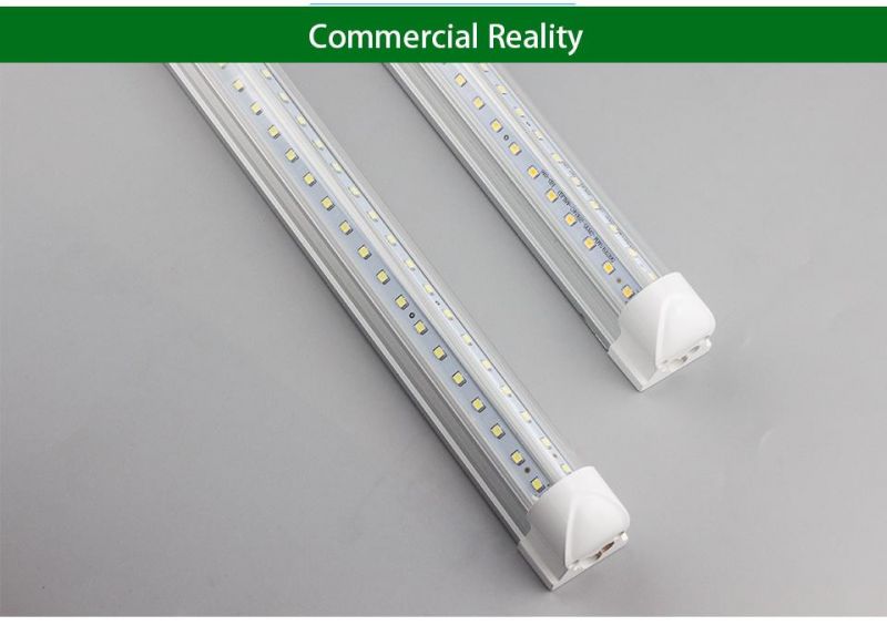 V Shape LED Tube Lamp T8 220V 110V 570mm 2FT 20W 2000lm Integrated LED Tube Light 2835 SMD Super Bright LED Fluorescent Light