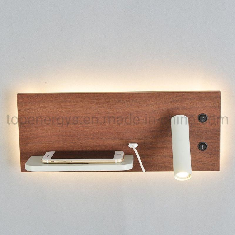 USB LED Reading Light Wall Lamps Room Home Hotel Bedside Wall Light 5V 2.1 USB Modern Light Fixtures Room Decoration