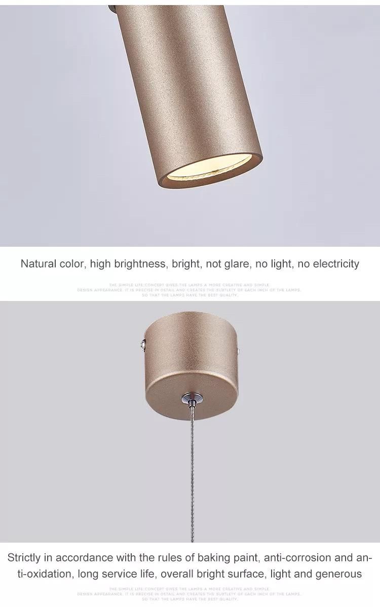 Concise Design Superfine 7W Ceiling Mount LED Pendant Light for Kitchen Indoor Lighting