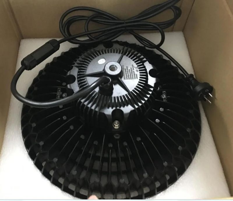 Diameter 400mm 170lm/W 250W 277V 480V UFO LED High Bay Light with Ce, RoHS, ETL