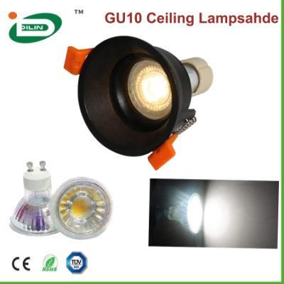 2020 Small Size Recessed Black Round China Supplier COB GU10 MR16 LED Spotlight Housing