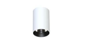 Aluminum Square Round Non Flicker Surface Mounted Black White Color Antiglare LED Downlight