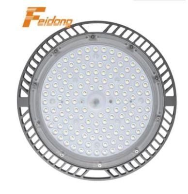 100W-200W No Flickering 140lm/W for Workshop Warehouse UFO LED High Bay Light