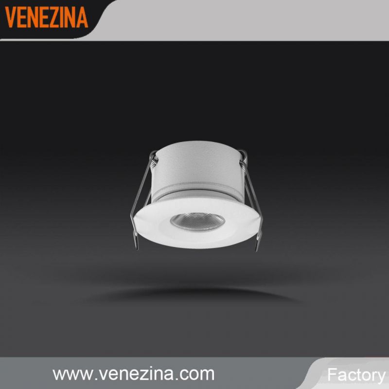 Mini Star 1W/3W LED Spotlight Recessed Down Light Cabinet Display LED Downlight IP44
