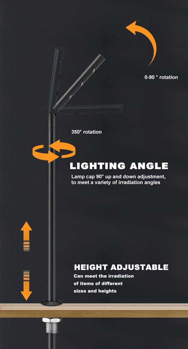 Mini LED Cabinet Spot Light for Showcase Display Cases, Watches, Exhibit Hall, Showroom, Museum