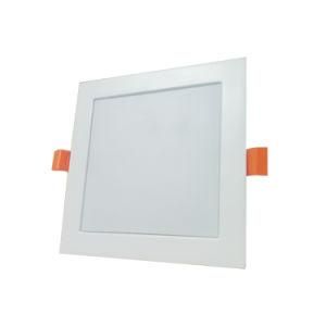 Die-Cast Aluminum Housing 12W SMD Extra-Thin LED Panel Lamp