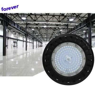 Aluminum Surface Mount, Hanging 100-200W UFO LED Industrial High Bay Light 22000 Lumens