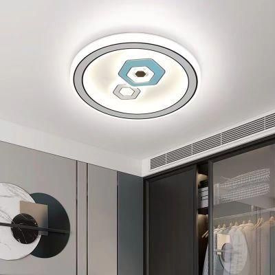 Modern Home House Ceiling Lighting Round LED Nordic Contemporary Surface Mounted Ceiling Lamp