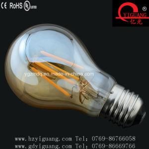 Amber E27 LED Filament Bulb A60 with Factory Direct Sell