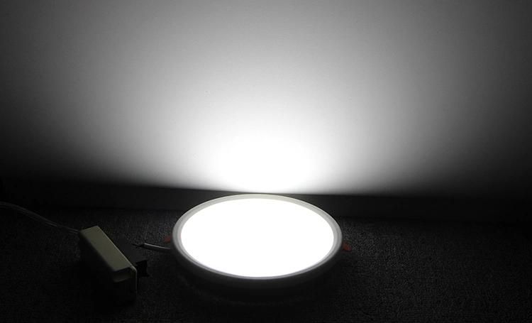 8000K PF0.9 IP22 18W Surface Aluminum LED Panel Light