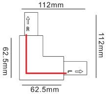 Track Spot Light 20W Dimmable Adjustable Track L Connector