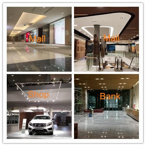 Manufacturer IP54 6W/ 10W Waterproof led lighting fixture Round Recessed led commercial downlight Recessed led spotlight