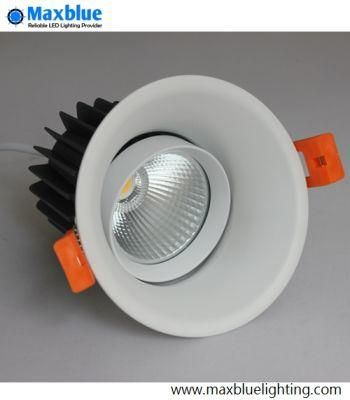 9W/12W Adjustable Dimmable Recessed Ceiling LED Down Light