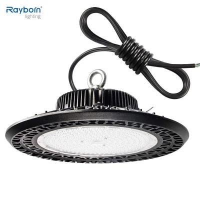 100W 150W 200W 250W 300W UFO LED High Bay Light Fixture with 1-10V /Dail/ Zigbee Dimmable