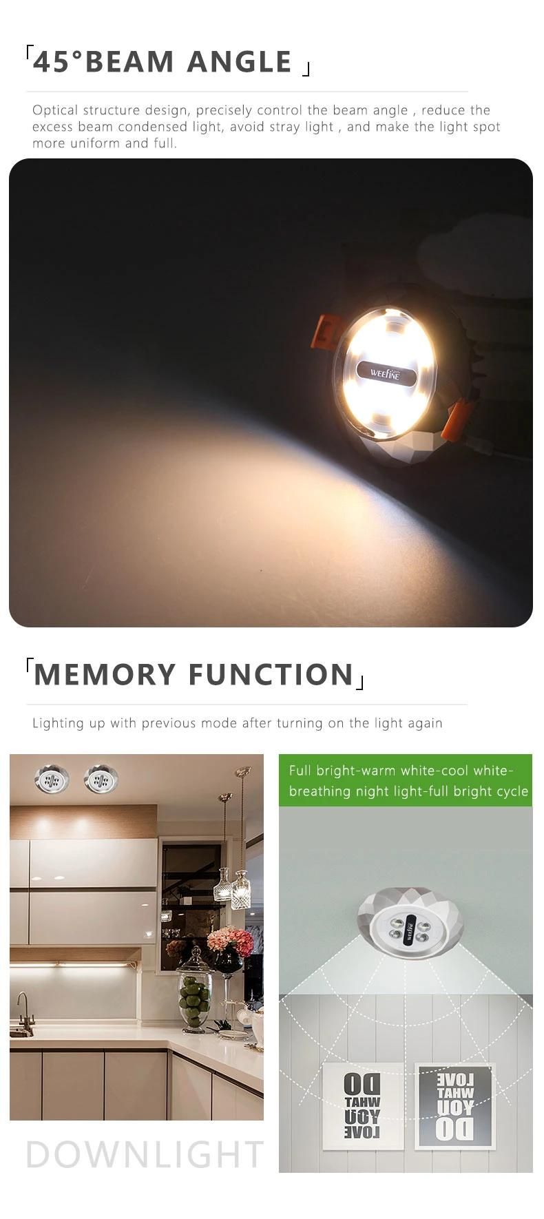 OEM/ODM Indoor 6.6W Multifunction LED Down Light for Showcase with New Design (LDL-06A-FS)