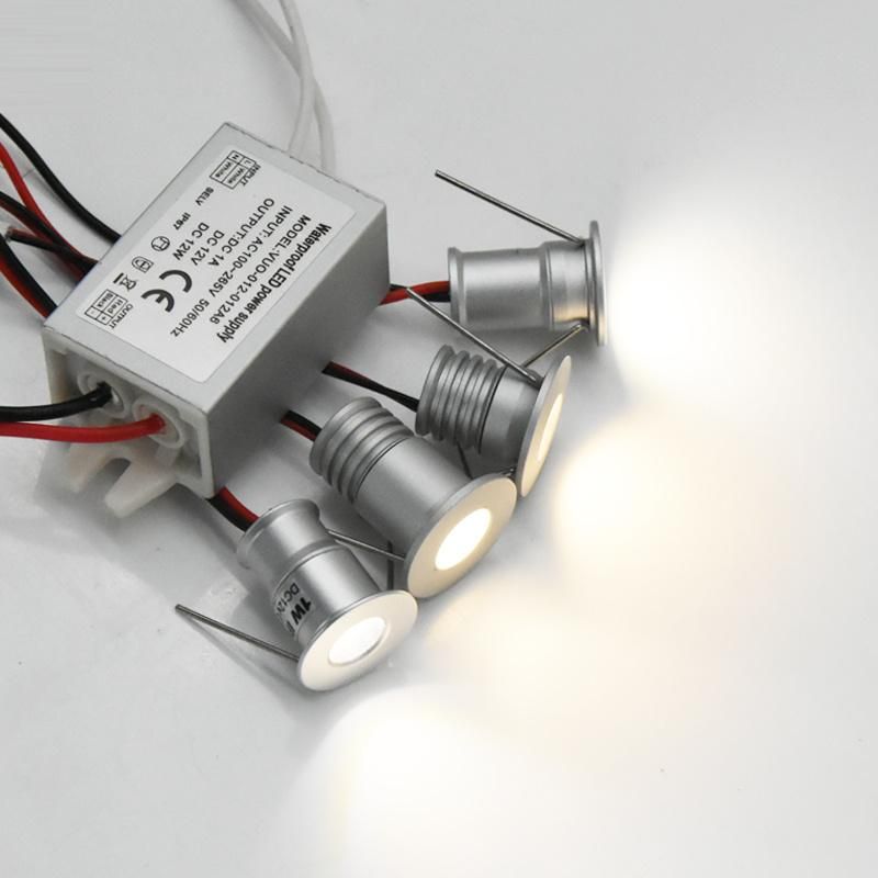 1W Mini LED Spotlight with Tuya Zigbee Smart Spot Lighting Transformer Work with Google Alexa Yandex Alice