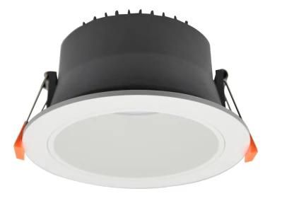 Aluminum Lamp Body Material and LED Light Source 12W Hotel Round Dimmable LED Downlight