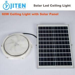China Suppliere 60W Indoor Lighting LED Ceiling Lamp Light with Solar Panel