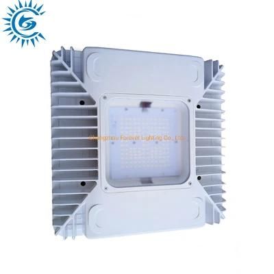 Outdoor 100W 120W 150W Gas Station Carport Ceiling Light IP65 LED Canopy Lamp Light