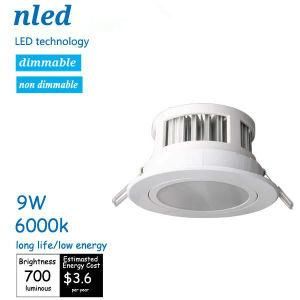 Long Life &amp; Low Energy 9W LED Down Lamp