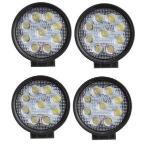 27W Waterproof Spot Beam LED Worklight for SUV Truck Boat ATV Use.