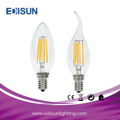 Hot Selling 6W 6PCS Filament LED Candle Light