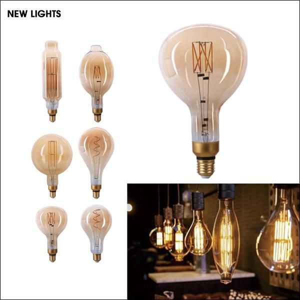 PF0.5 Warm White Giant Oversize Big Light LED Filament Bulb