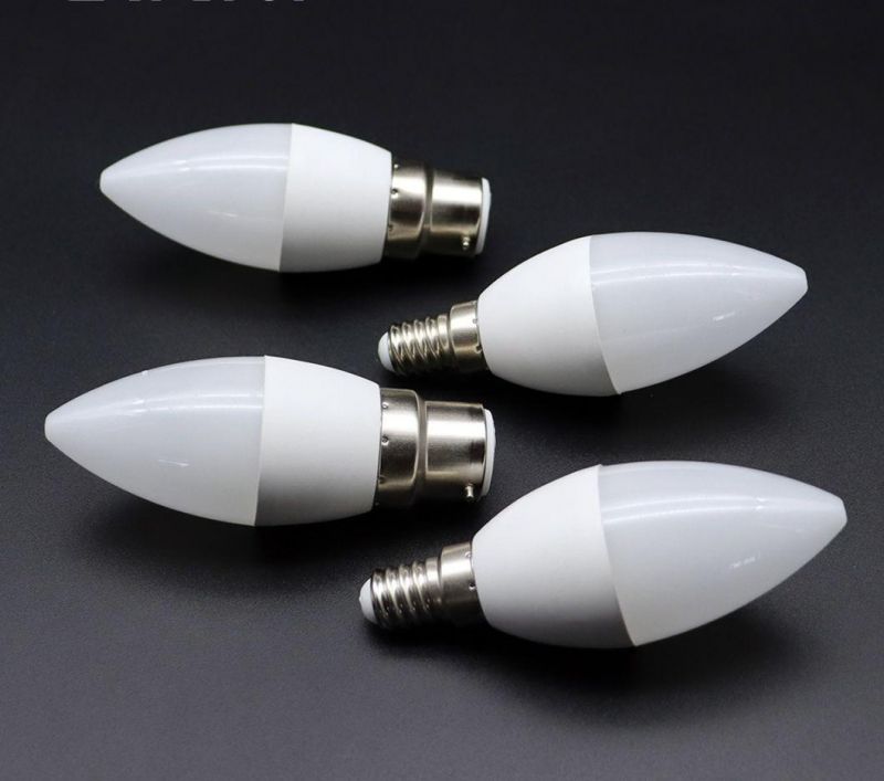 Chinese Supplier of LED Bulb C37 E14 2835SMD Streak Candle LED Energy Saving Bulb/Lamp/Light for Indoor Lighting